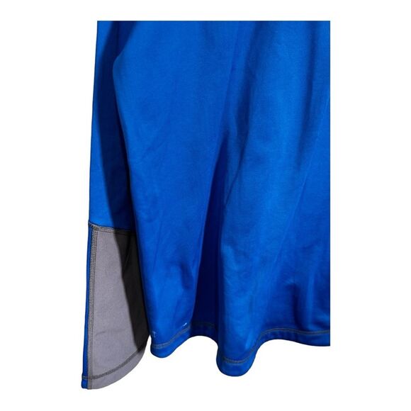 Under Armour 1/4 Zip Neck Blue Storm Fleece Pullover Loose Fit size large - Picture 6 of 7